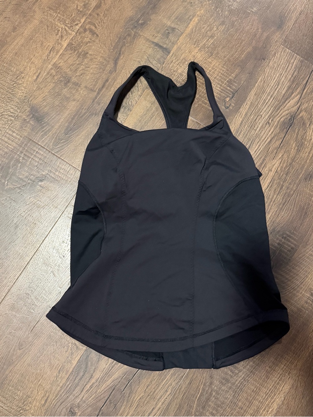 lululemon athletica Black Racerback Workout Tank